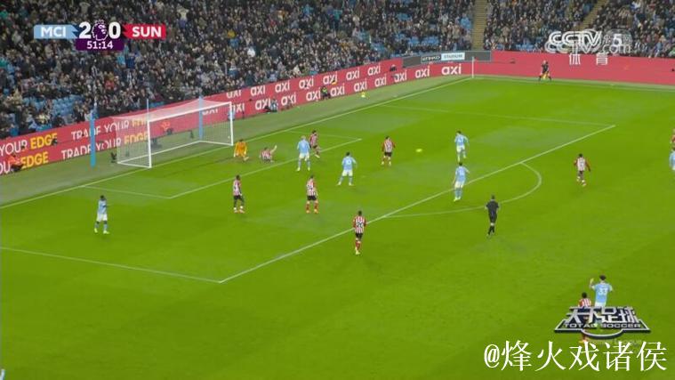 大破铁桶阵 曼城战胜桑德兰